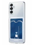 Newface Samsung Galaxy A37 5G Kart Şeffaf Silikon - Şeffaf