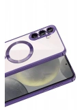 Newface Samsung Galaxy A37 5G Kross Magneticsafe Kapak - Mor