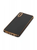 Newface Samsung Galaxy A50 Kılıf Volet Silikon - Siyah