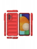 Newface Samsung Galaxy A52 Kılıf Optimum Silikon - Kırmızı