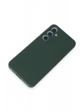 Newface Samsung Galaxy A55 5G Kılıf First Silikon - Koyu Yeşil