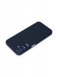 Newface Samsung Galaxy A55 5G Kılıf First Silikon - Lacivert