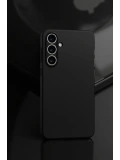 Newface Samsung Galaxy A55 5G Kılıf First Silikon - Siyah
