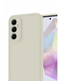 Newface Samsung Galaxy A56 Kılıf Viera Silikon - Krem