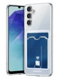 Newface Samsung Galaxy A57 5G Kart Şeffaf Silikon - Şeffaf