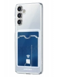 Newface Samsung Galaxy A57 5G Kart Şeffaf Silikon - Şeffaf