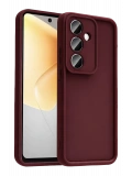 Newface Samsung Galaxy A57 5G Viera Silikon - Bordo