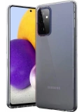 Newface Samsung Galaxy A72 Kılıf Lüx Şeffaf Silikon
