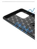 Newface Samsung Galaxy A91 / S10 Lite Kılıf Range Yüzüklü Silikon - Mavi