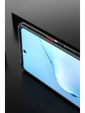 Newface Samsung Galaxy A91 / S10 Lite Kılıf Range Yüzüklü Silikon - Mavi
