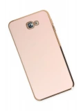 Newface Samsung Galaxy J7 Prime Kılıf Volet Silikon - Pembe