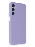 Newface Samsung Galaxy M15 Kılıf First Silikon - Lila