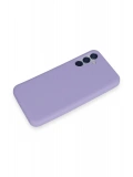 Newface Samsung Galaxy M15 Kılıf First Silikon - Lila