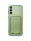 Newface Samsung Galaxy M15 Kılıf Kart Şeffaf Silikon - Şeffaf