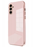 Newface Samsung Galaxy M15 Kılıf Volet Silikon - Pembe
