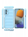Newface Samsung Galaxy M23 Kılıf Optimum Silikon - Sky Blue