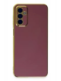 Newface Samsung Galaxy M23 Kılıf Volet Silikon - Kırmızı