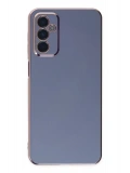 Newface Samsung Galaxy M23 Kılıf Volet Silikon - Mavi