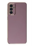 Newface Samsung Galaxy M23 Kılıf Volet Silikon - Mor