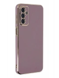 Newface Samsung Galaxy M23 Kılıf Volet Silikon - Mor