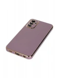 Newface Samsung Galaxy M23 Kılıf Volet Silikon - Mor