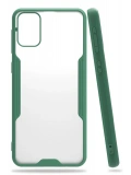 Newface Samsung Galaxy M31 Kılıf Platin Silikon - Yeşil