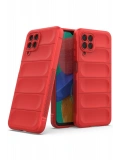 Newface Samsung Galaxy M33 Kılıf Optimum Silikon - Kırmızı