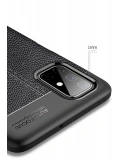 Newface Samsung Galaxy M51 Kılıf Auto Focus Kapak - Siyah