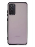 Newface Samsung Galaxy S20 FE Kılıf Razer Lensli Silikon - Siyah