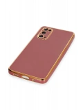 Newface Samsung Galaxy S20 Kılıf Volet Silikon - Kırmızı