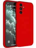 Newface Samsung Galaxy S23 FE Kılıf First Silikon - Kırmızı