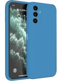 Newface Samsung Galaxy S23 FE Kılıf First Silikon - Mavi