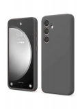 Newface Samsung Galaxy S24 FE Kılıf First Silikon - Gri