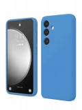Newface Samsung Galaxy S24 FE Kılıf First Silikon - Mavi