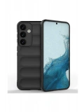 Newface Samsung Galaxy S24 FE Kılıf Optimum Silikon - Siyah