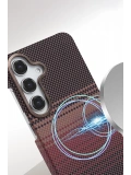 Newface Samsung Galaxy S24 FE Vega Magsafe Kapak - Mavi