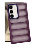 Newface Samsung Galaxy S24 Kılıf Airmax Silikon Kapak - Derin Mor