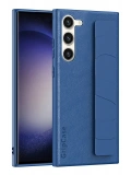 Newface Samsung Galaxy S24 Kılıf Data Kapak - Lacivert