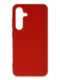 Newface Samsung Galaxy S24 Kılıf First Silikon - Kırmızı