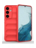 Newface Samsung Galaxy S24 Kılıf Optimum Silikon - Kırmızı