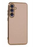 Newface Samsung Galaxy S24 Kılıf Volet Silikon - Pembe