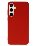 Newface Samsung Galaxy S24 Plus Kılıf First Silikon - Kırmızı