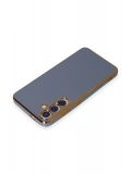 Newface Samsung Galaxy S24 Plus Kılıf Volet Silikon - Mavi