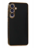 Newface Samsung Galaxy S24 Plus Kılıf Volet Silikon - Siyah