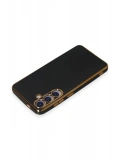 Newface Samsung Galaxy S24 Plus Kılıf Volet Silikon - Siyah
