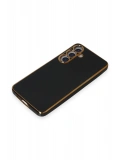 Newface Samsung Galaxy S24 Plus Kılıf Volet Silikon - Siyah