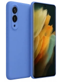 Newface Samsung Galaxy S25 Edge First Silikon - Mavi