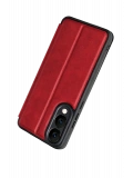Newface Samsung Galaxy S25 Edge Flip Cover - Kırmızı