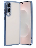 Newface Samsung Galaxy S25 Edge Razer Lensli Silikon - Açık Mavi