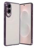 Newface Samsung Galaxy S25 Edge Razer Lensli Silikon - Mor